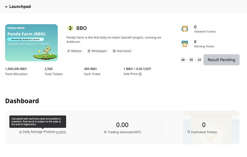 Bitget Launchpad