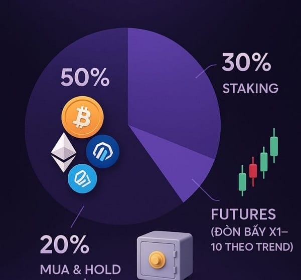 chiến lược phân bổ vốn vào crypto