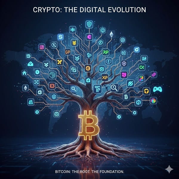 Crypto khác gì Bitcoin