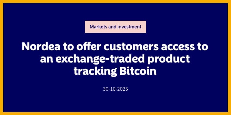 ngan hang lon nhat bac au cho phep giao dich san pham neo theo gia bitcoin