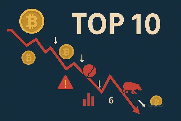 Những cú sập lớn nhất trong crypto