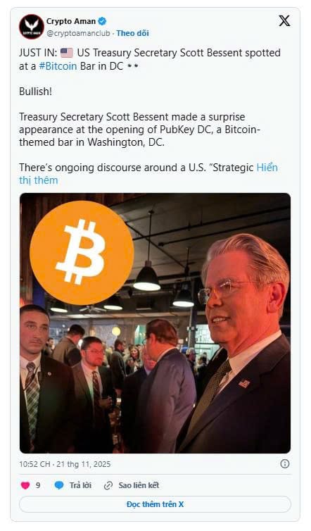 Bitcoin rung chuyển: Bộ trưởng Tài chính Mỹ có hành động chưa từng có! 2 Bitcoin rung chuyển: Bộ trưởng Tài chính Mỹ có hành động chưa từng có!