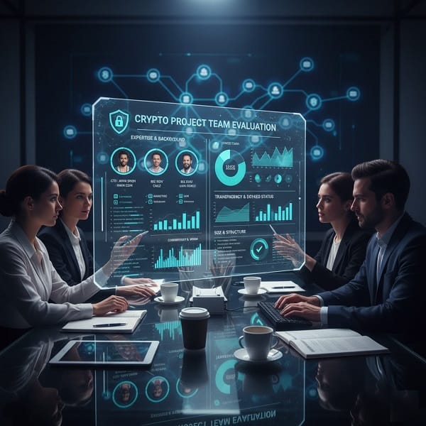 cách đánh giá đội ngũ phát triển của dự án crypto