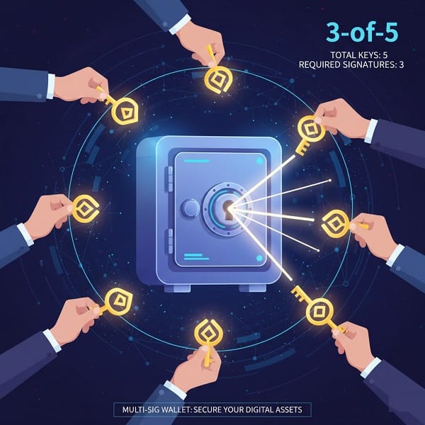 Cách tạo ví đa chữ ký