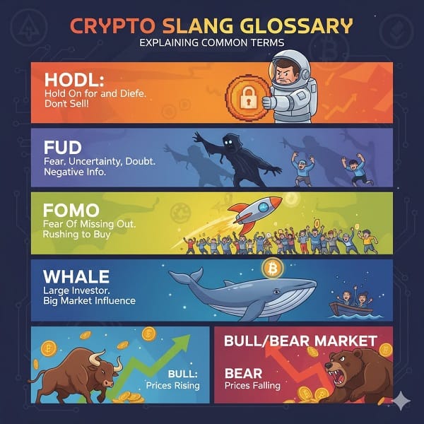 Thuật ngữ Tiếng lóng trong Crypto