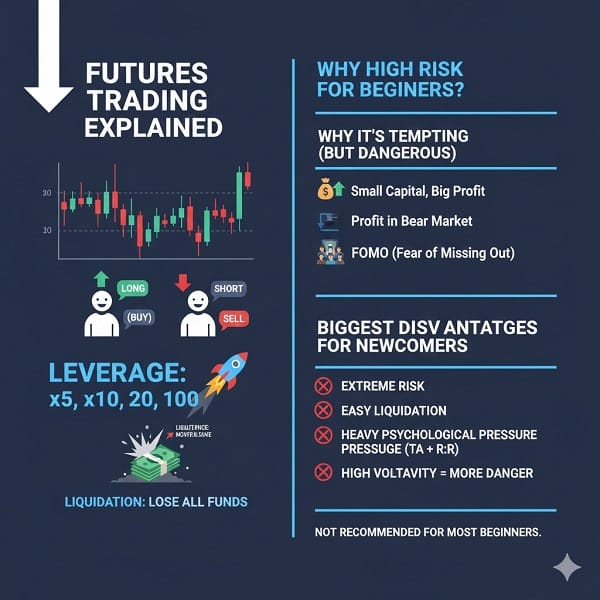 Người mới nên đầu tư spot hay futures